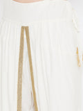 Cotton Viscose Embellished Dhoti