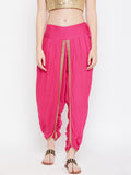 Cotton Viscose Embellished Dhoti