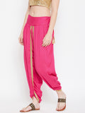 Cotton Viscose Embellished Dhoti