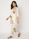 Cotton Floral Block Printed Co-ord Set