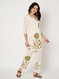Cotton Floral Block Printed Co-ord Set