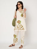 Cotton Floral Block Printed Co-ord Set