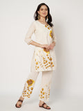 Cotton Floral Block Printed Co-ord Set
