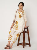 Cotton Floral Block Printed Co-ord Set