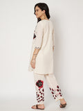 Cotton Floral Block Printed Co-ord Set