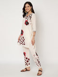 Cotton Floral Block Printed Co-ord Set