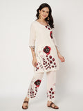 Cotton Floral Block Printed Co-ord Set