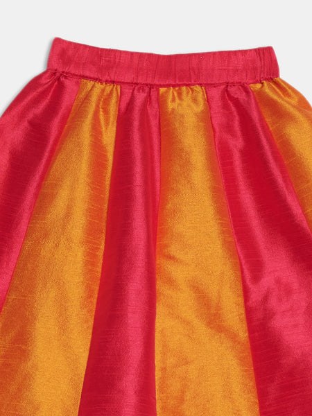 Dupion Kalidaar Embellished Skirt