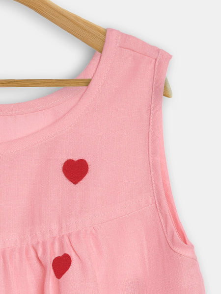 Cotton Block Printed A-line Top