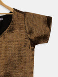 Brocade Front Open Koti Top