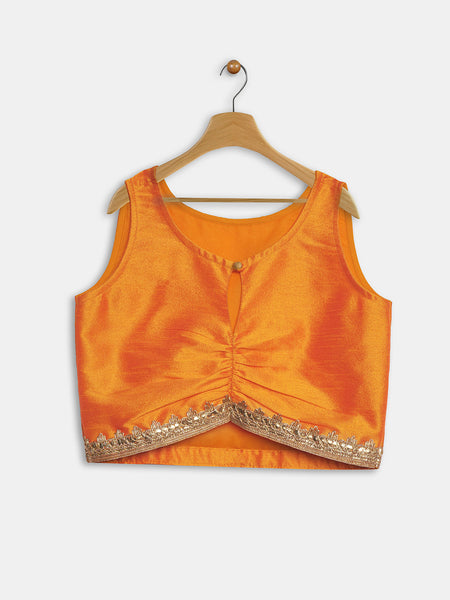 Dupion Embellished Top