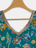 Cotton Embellished Back Tie Top