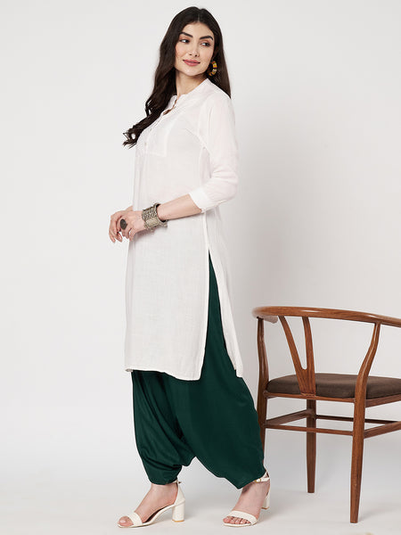 Viscose Solid Cowl Salwar