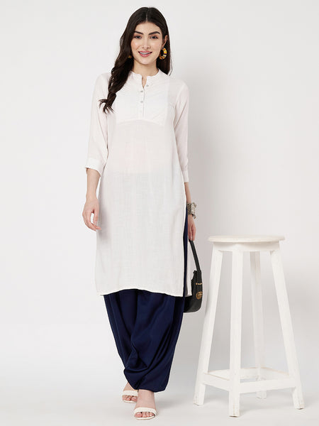 Viscose Solid Cowl Salwar