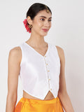 Chroma Button Down Embellished Waistcoat