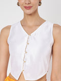 Chroma Button Down Embellished Waistcoat