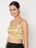 Gold Brocade Readymade blouse