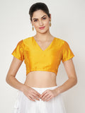 Silk Blend Stretchable Readymade blouse
