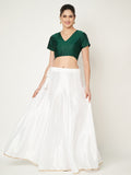 Silk Blend Stretchable Readymade blouse