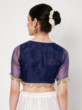 Organza Embellished Readymade Blouse