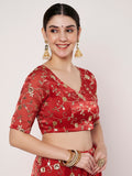 Organza Embroidered Readymade Blouse