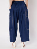 Cotton Embroidered Balloon Trouser