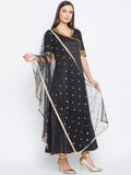 Net Sequin Embellished Dupatta