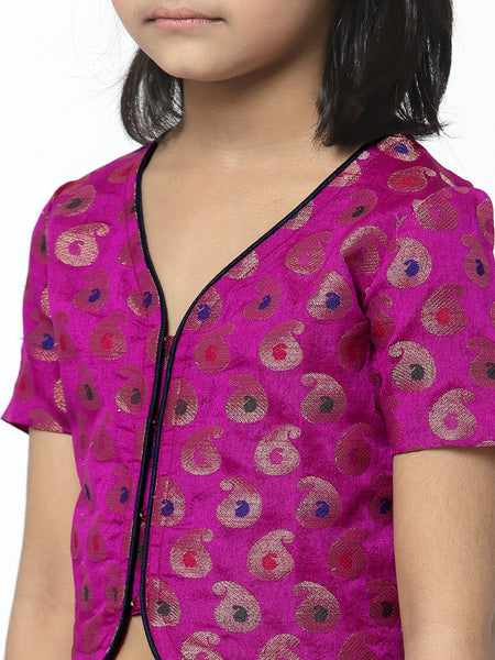 Net Sequins Embroidered Koti Lehenga Set With Dupatta