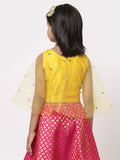 Net Sequins Embroidered Cape Top