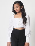 Chroma Button Down Top