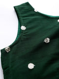 Net Sequin Embroidered Readymade blouse