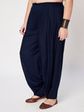Plus Size Viscose Solid Cowl Salwar