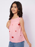 Cotton Block Printed A-line Top