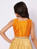 Dupion Embellished Top