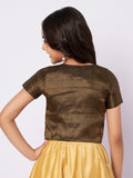 Brocade Front Open Koti Top