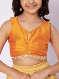 Dupion Embellished Top