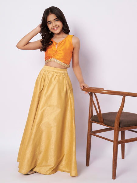 Dupion Embellished Top