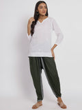 Viscose Hand Block Printed Dhoti