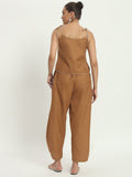 Cotton Printed Side Cowl and Tie-up Co-ord