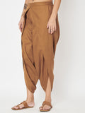 Cotton Loose Fit Solid Shirt And Dhoti Co-ord