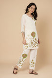 Cotton Floral Block Printed Co-ord Set