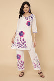 Cotton Floral Block Printed Co-ord Set