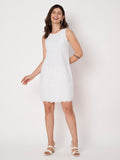 Cotton Emboidered Dress