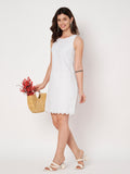 Cotton Emboidered Dress