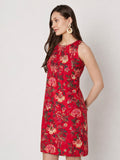 Cotton Block Printed Dress