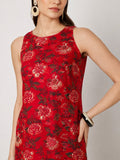 Cotton Block Printed Dress