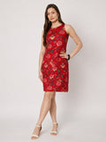 Cotton Block Printed Dress
