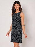 Cotton Block Printed Dress