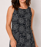 Cotton Block Printed Dress