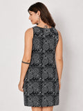 Cotton Block Printed Dress